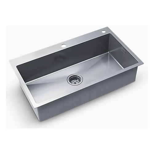 Chậu rửa chén 1 hố âm bàn Kohler Malleco K-21919T-2PD-NA