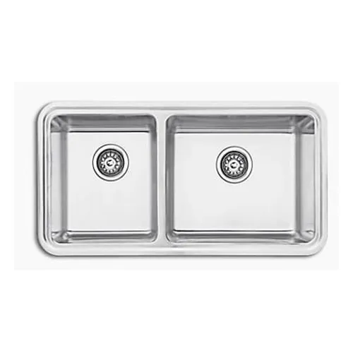 Chậu rửa chén 2 hố âm bàn Kohler Prologue K-3664T-F-NA