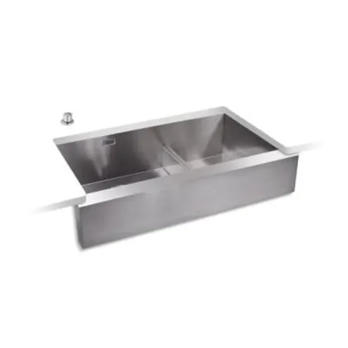 Chậu rửa chén 2 hố âm bàn Kohler Vault K-3945T-P-NA