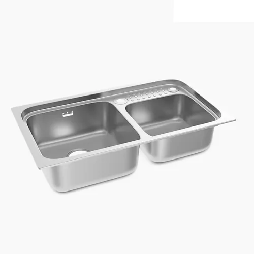 Chậu rửa chén 2 hố Kohler Aleo K-97329T-2KD-KS
