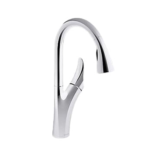 Vòi rửa bát đầu vòi kiểu dây rút Kohler Contra K-26448T-4-CP