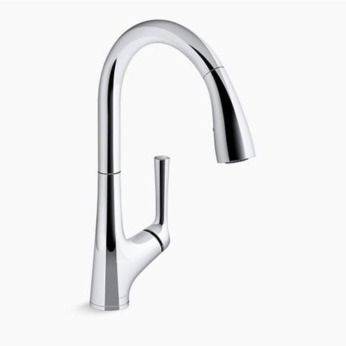 Vòi rửa bát cảm biến dây rút Kohler Malleco K-77748T-4-CP