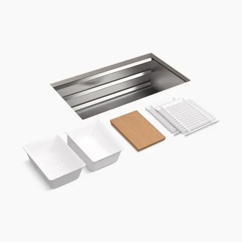 Chậu rửa chén 1 hố âm bàn Kohler Prolific K-5540T-S-NA