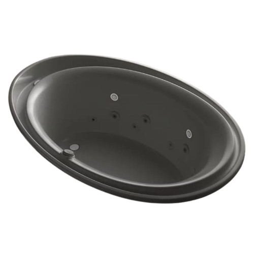 Bồn tắm nhựa massage đen Kohler Purist K-1110-AH-58