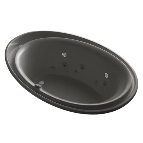 Bồn tắm nhựa massage đen Kohler Purist K-1110-AH-58