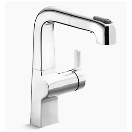 Vòi rửa bát đầu vòi kiểu dây rút Kohler Evoke K-6332T-B4-VS