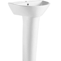 Chậu rửa lavabo treo tường chân dài Karat ECW-06-121F-11