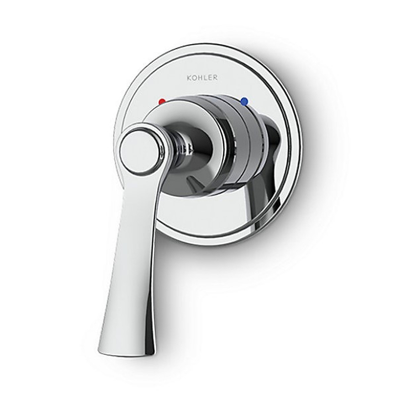 Mặt nạ điều khiển sen tắm âm tường 2 chiều Kohler K-26481T-4-CP