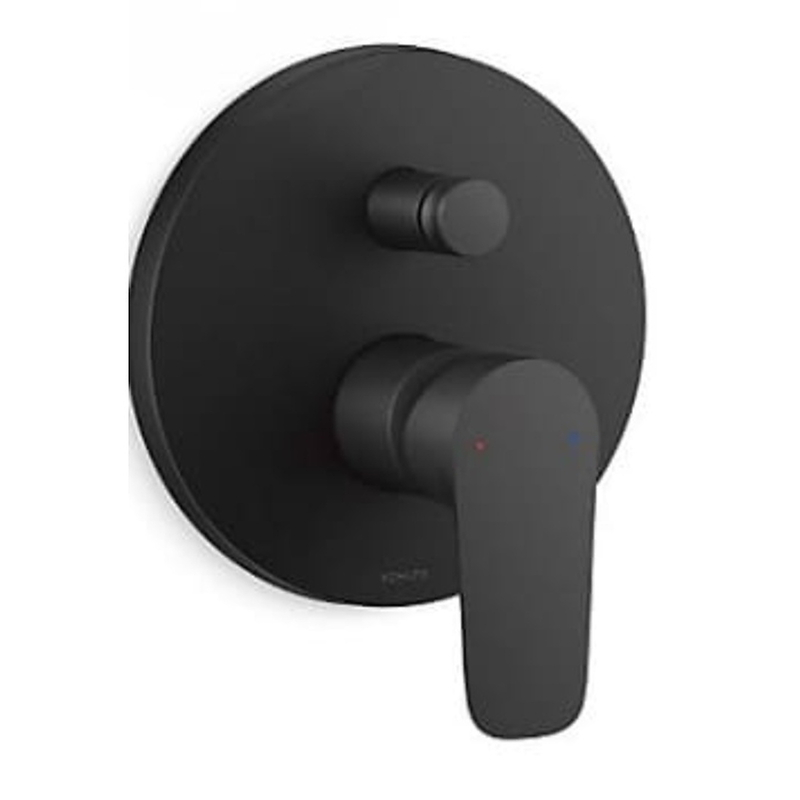 Mặt nạ sen và vòi bồn tắm âm tường Kohler Composed K-99721T-B4-BL