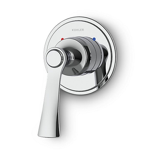 Mặt nạ điều khiển sen tắm âm tường 2 chiều Kohler K-26481T-4-CP