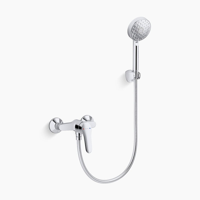 Sen tắm nóng lạnh gắn tường Kohler Accliv K-33077T-4-CP