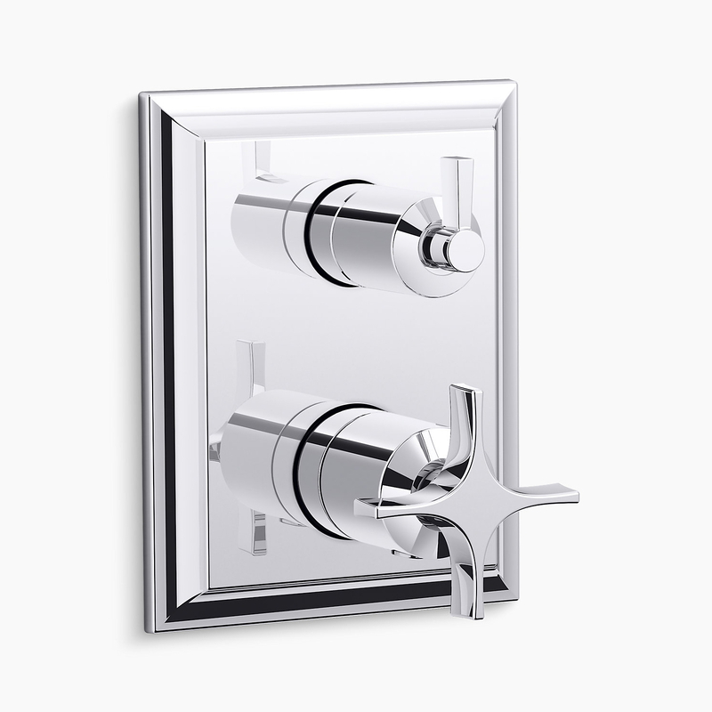 Mặt nạ sen tắm cảm biến nhiệt ân tường Kohler Modulo K-99967T-3S-2MB