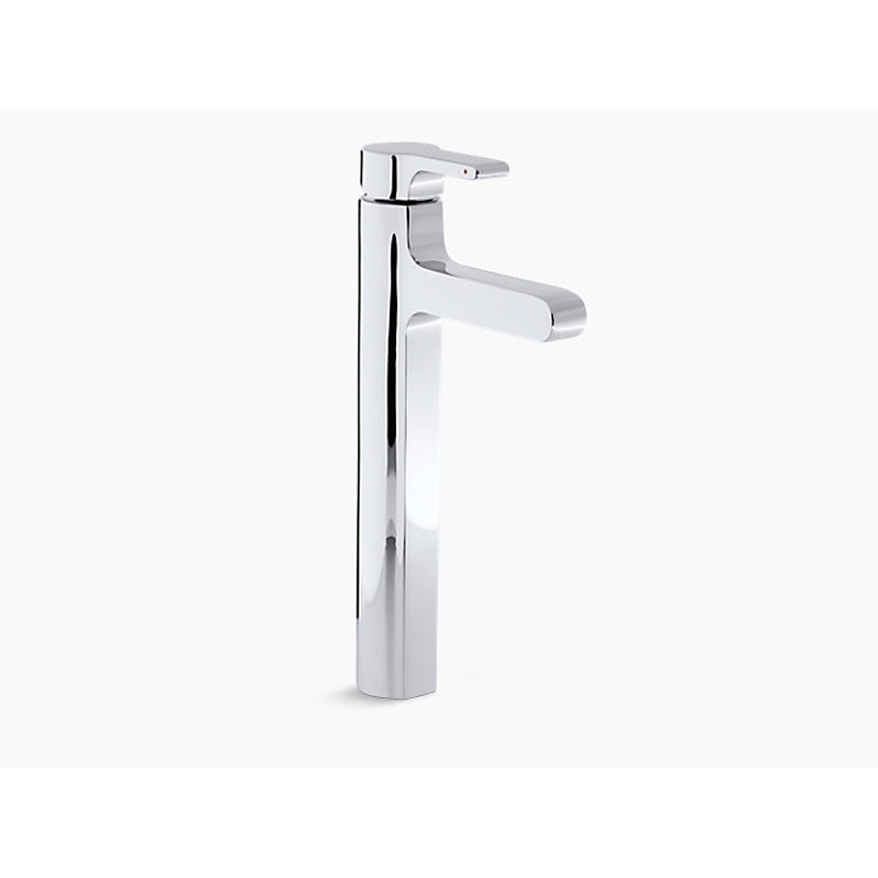 Vòi chậu rửa 1 lỗ thân cỗ Mỹ Kohler Singulier K-10861T-4-CP