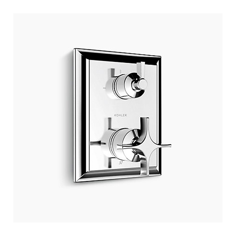 Mặt nạ sen và vòi bồn tắm cảm biến nhiệt Kohler Modulo K-99966T-3S-CP