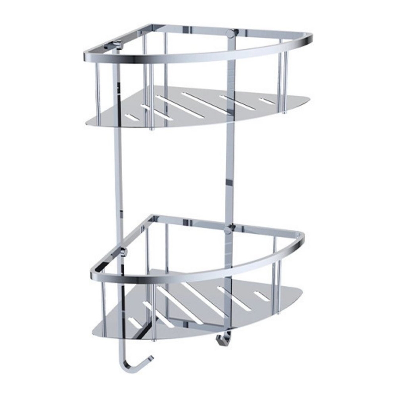 Kệ góc 2 tầng để đồ phòng tắm Techbath T1514.07