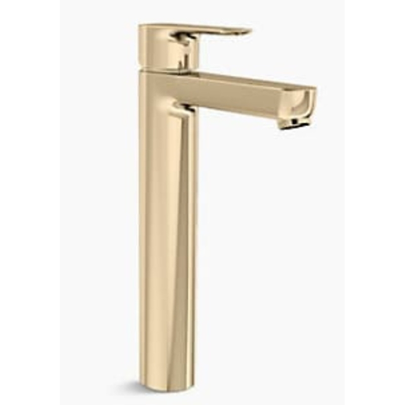 Vòi chậu rửa 1 lỗ nóng lạnh thân cao Kohler July K-98421T-4-AF