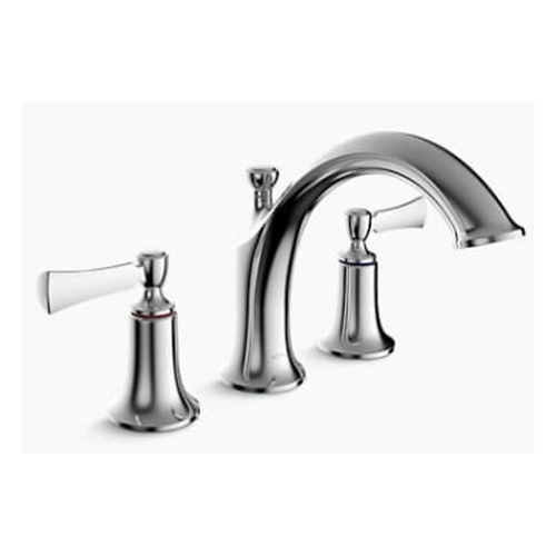 Vòi bồn tắm gắn bồn Mỹ Kohler Elate K-75521T-CP