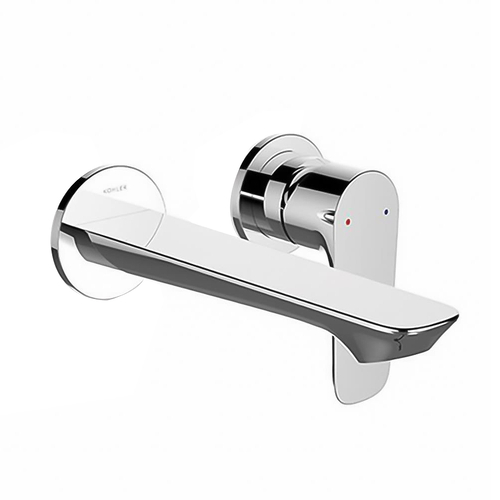 Vòi Lavabo Nóng Lạnh Âm Tường Mỹ Kohler ALEO S K-25105T-B4-CP