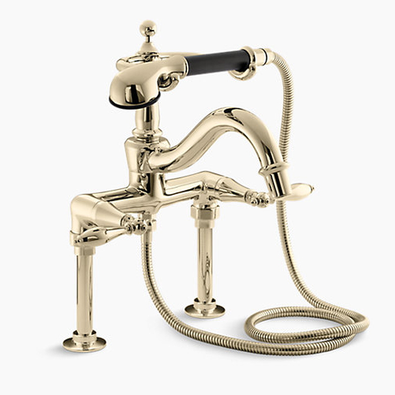 Vòi bồn tắm gắn thành bồn kèm sen cầm tay Kohler Finial K-8785T-4M-AF