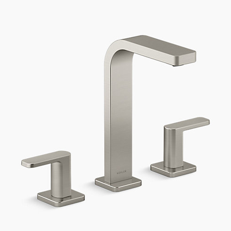 Vòi chậu rửa 3 lỗ thân cao Kohler Parallel K-22566T-4-BN