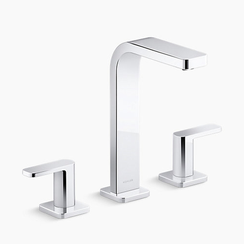 Vòi chậu rửa 3 lỗ thân cao Kohler Parallel K-22566T-4-CP