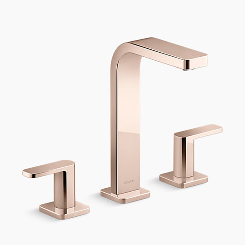 Vòi chậu rửa 3 lỗ thân cao Kohler Parallel K-22566T-4-RGD