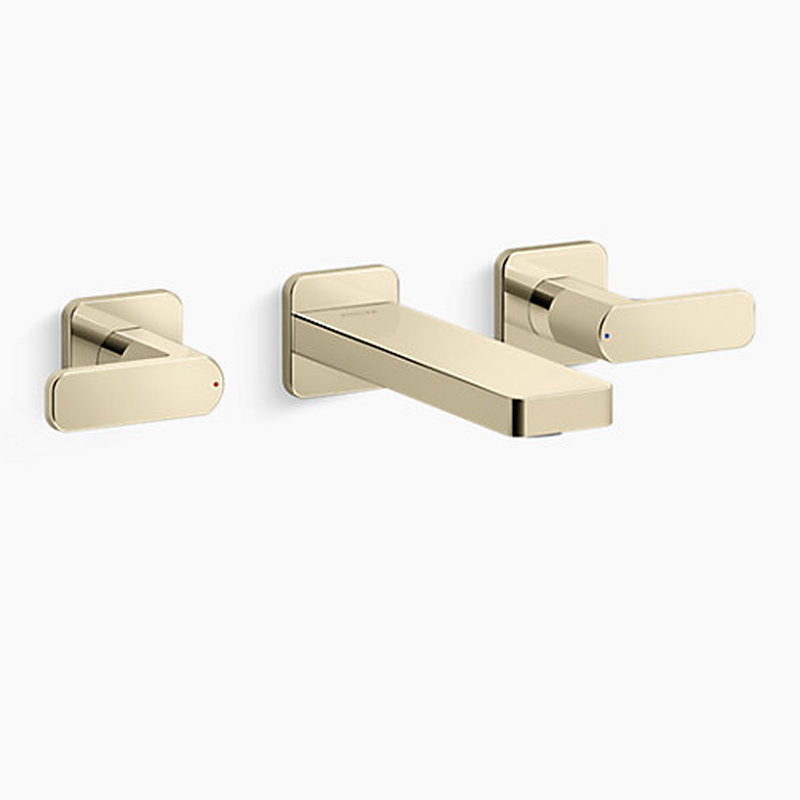 Vòi Lavabo Nóng Lạnh Âm Tường Mỹ Kohler Parallel K-22569T-B4-AF