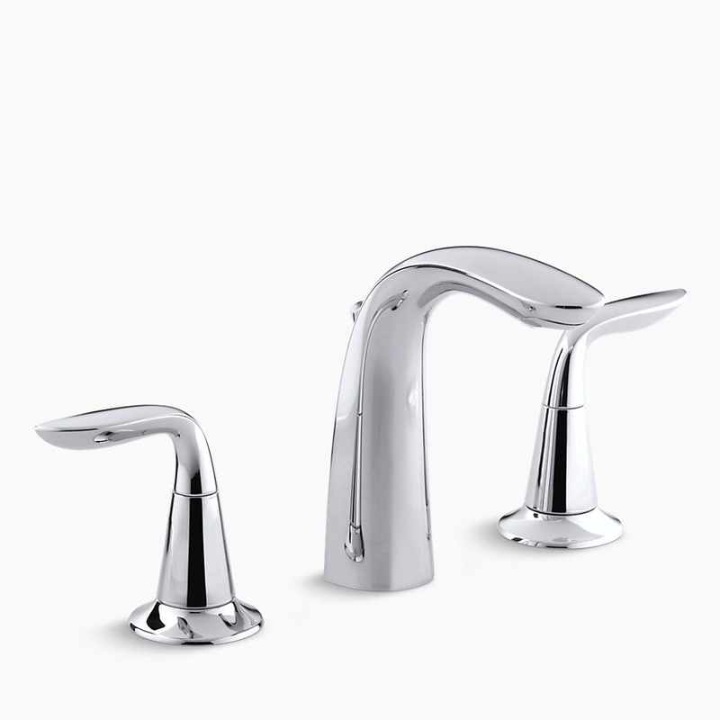 Vòi chậu rửa 3 lỗ Kohler Refinia K-5317T-4-CP