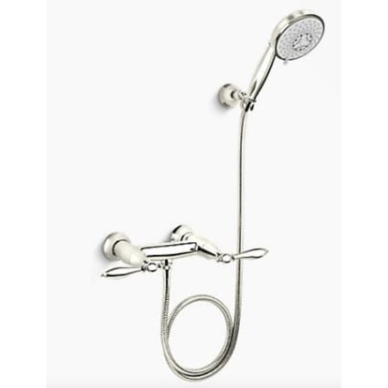 Sen tắm bồn tắm gắn tường Kohler Finial K-72656T-4M-SN