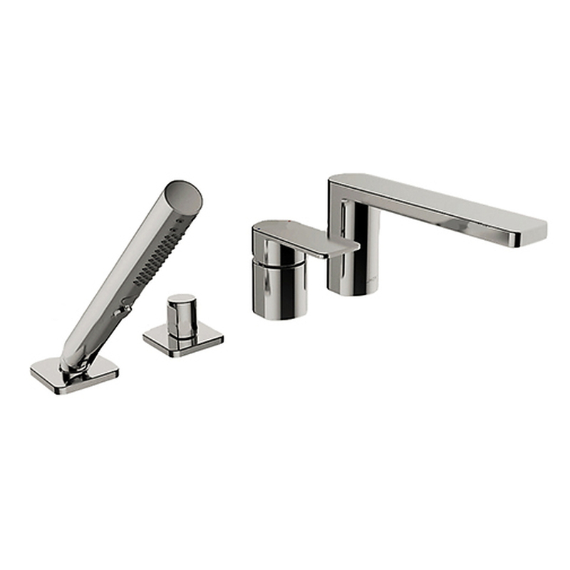 Vòi bồn tắm gắn bồn 4 lỗ Kohler Parallel K-23490T-4-BN