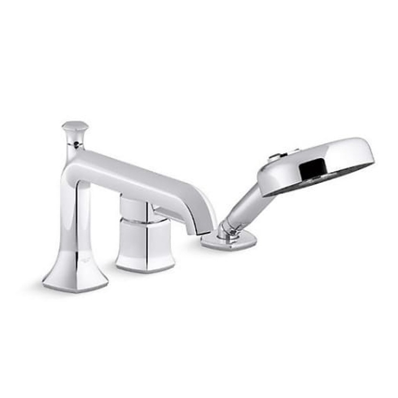 Vòi bồn tắm gắn thành bồn kèm sen cầm tay Kohler Occasion K-EX27106T-4-CP