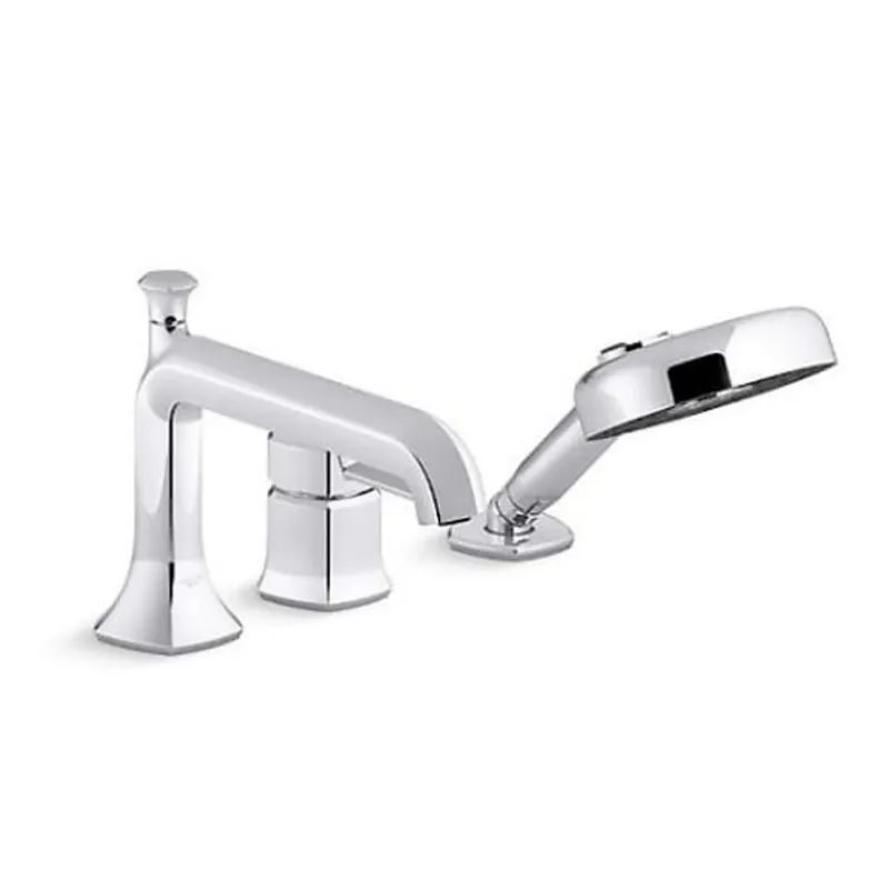 Vòi bồn tắm gắn thành bồn kèm sen cầm tay Kohler Occasion K-EX27106T-4-CP