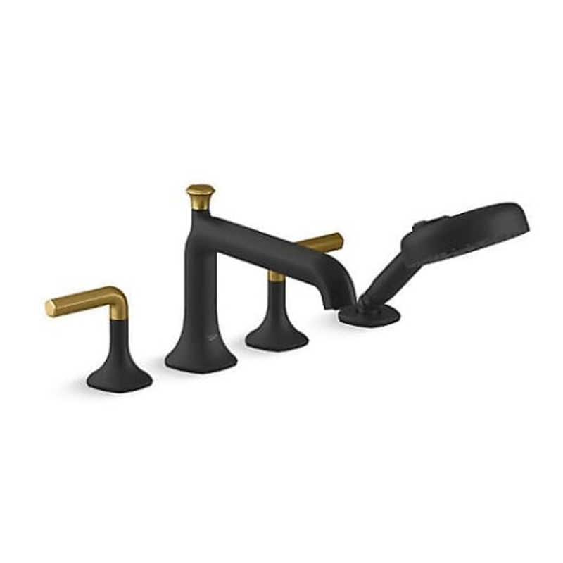 Vòi bồn tắm gắn thành bồn kèm sen cầm tay Kohler Occasion K-EX27109T-4-BMB