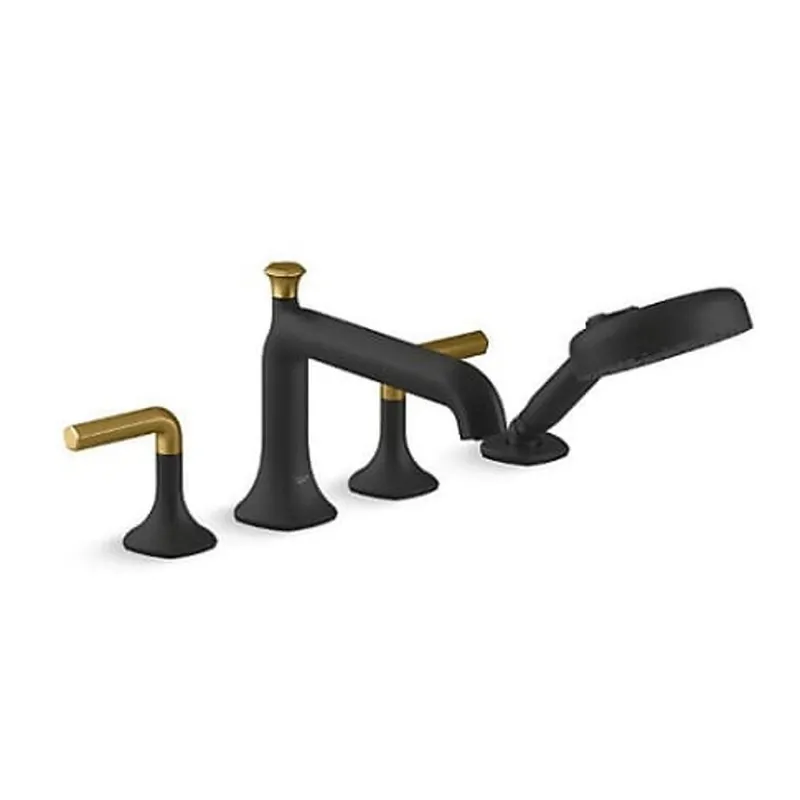 Vòi bồn tắm gắn thành bồn kèm sen cầm tay Kohler Occasion K-EX27109T-4-BMB