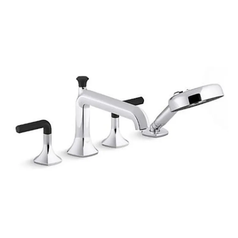 Vòi bồn tắm gắn thành bồn kèm sen cầm tay Kohler Occasion K-EX27109T-4-CBL