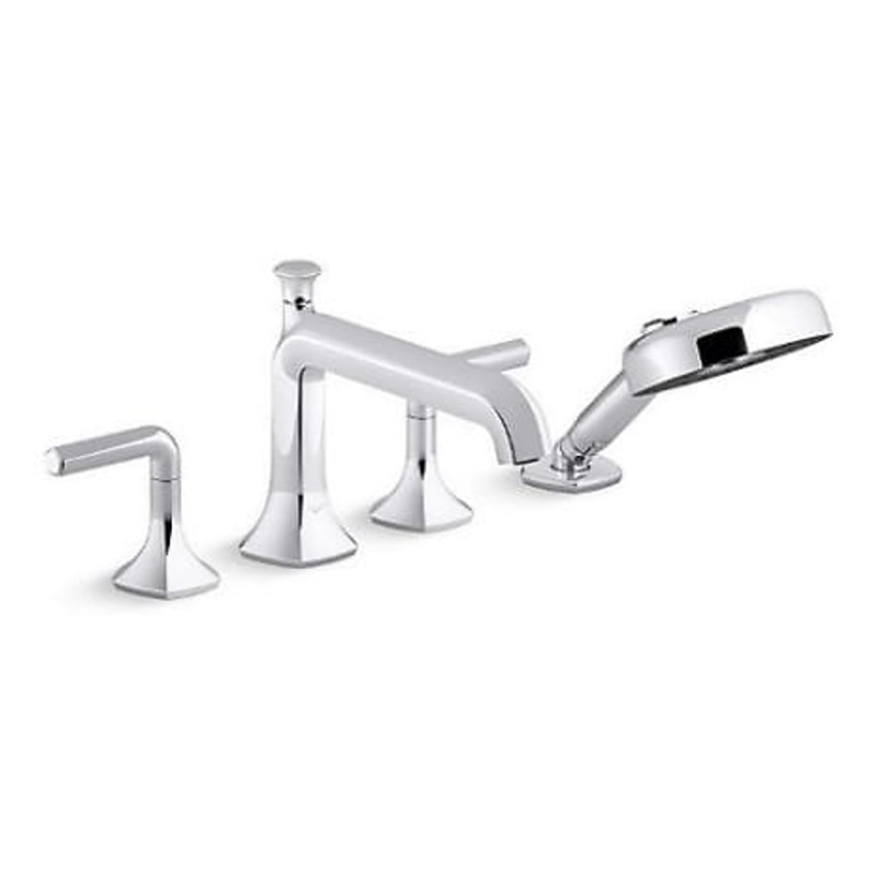 Vòi bồn tắm gắn thành bồn kèm sen cầm tay Kohler Occasion K-EX27109T-4-CP