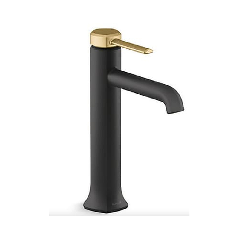 Vòi chậu rửa tay thân cao chỉnh đơn Kohler Occasion K-EX27003T-4-BMB