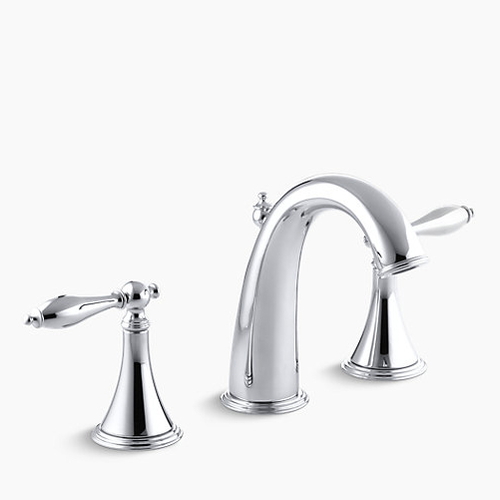 Vòi chậu rửa điều chỉnh kép Kohler Finial K-8670T-4M-CP