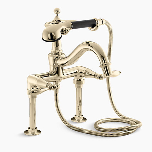 Vòi bồn tắm gắn thành bồn kèm sen cầm tay Kohler Finial K-8785T-4M-AF