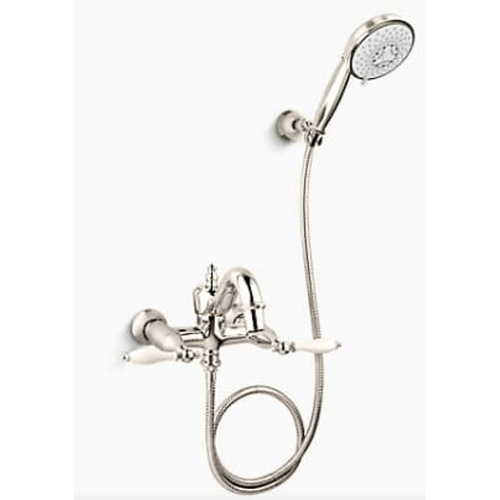 Sen tắm bồn tắm gắn tường Kohler Finial K-72654T-4M-SN