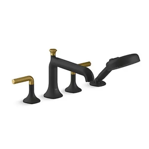 Vòi bồn tắm gắn thành bồn kèm sen cầm tay Kohler Occasion K-EX27109T-4-BMB