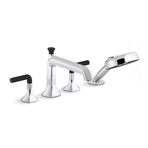 Vòi bồn tắm gắn thành bồn kèm sen cầm tay Kohler Occasion K-EX27109T-4-CBL