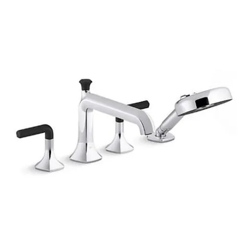 Vòi bồn tắm gắn thành bồn kèm sen cầm tay Kohler Occasion K-EX27109T-4-CBL