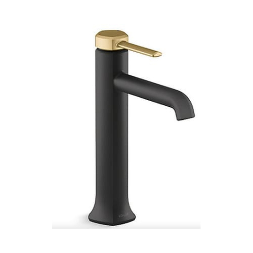 Vòi chậu rửa tay thân cao chỉnh đơn Kohler Occasion K-EX27003T-4-BMB