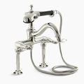 Vòi bồn tắm gắn thành bồn kèm sen cầm tay Kohler Finial K-8785T-4M-SN