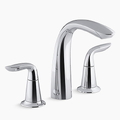 Vòi bồn tắm gắn bồn Kohler Refinia K-5323T-4-CP