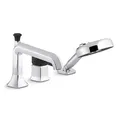Vòi bồn tắm gắn thành bồn kèm sen cầm tay Kohler Occasion K-EX27106T-4-CBL