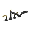 Vòi bồn tắm gắn thành bồn kèm sen cầm tay Kohler Occasion K-EX27109T-4-BMB