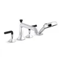 Vòi bồn tắm gắn thành bồn kèm sen cầm tay Kohler Occasion K-EX27109T-4-CBL