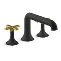Vòi bồn tắm gắn thành bồn Kohler Occasion K-EX27105T-3-BMB